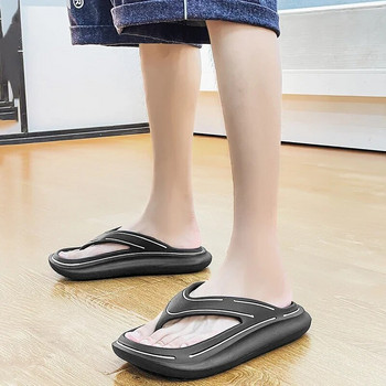 Чехли с прашки с дебела подметка EVA Дамски джапанки с платформа Летни обувки 2022 г. Плъзгачи за възглавници от пяна Външни плажни сандали Облачен чехъл