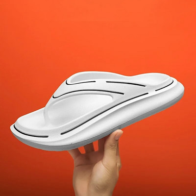 EVA biezas zoles siksnu čības Sieviešu Platformas Flip Flops Vasaras apavi 2022 Putu spilvens Slaidi Āra Pludmales Sandales Mākoņa Čības