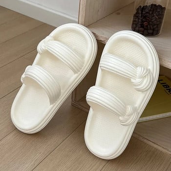 Γυναικείες παντόφλες Καλοκαίρι 2024 Νέα μόδα αντιολισθητικά εξωτερικά σανδάλια παραλίας Γυναικεία παπούτσια εσωτερικού χώρου με ανοιχτό μύτη