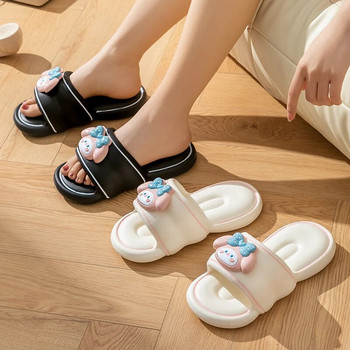 Νέα μόδα, καλοκαιρινά χαριτωμένα γυναικεία παπούτσια με κινούμενα σχέδια Cozy Slides Lithe απαλά πέδιλα παραλίας για γυναίκες Παντόφλες Σαγιονάρες εσωτερικού χώρου