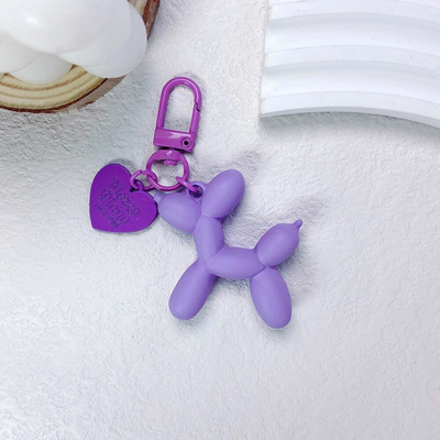 Χαριτωμένα ακρυλικά μπρελόκ με μπαλόνι για σκύλους για γυναίκες Y2k Τσάντα Κρεμαστό Ζευγάρι Μπρελόκ αυτοκινήτου Δώρο κοσμήματα Αξεσουάρ διακόσμησης
