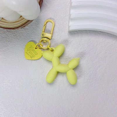 Χαριτωμένα ακρυλικά μπρελόκ με μπαλόνι για σκύλους για γυναίκες Y2k Τσάντα Κρεμαστό Ζευγάρι Μπρελόκ αυτοκινήτου Δώρο κοσμήματα Αξεσουάρ διακόσμησης