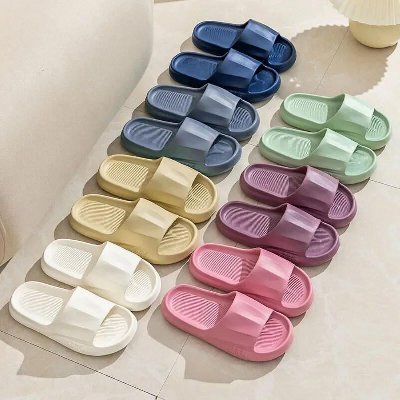 Modes tīrības pāra čības vasaras sievietēm mājas apavi omulīgi slides Loganas mīkstas jūras pludmales sandales sievietēm vīriešiem, iekštelpu čības