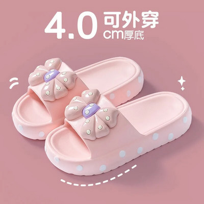 Vasaras pludmales biezas zoles Eva čības sievietēm biezas platformas loks iekštelpām mājas slidkalniņi sievietēm vieglas, neslīdošas vannas čības