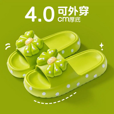 Vasaras pludmales biezas zoles Eva čības sievietēm biezas platformas loks iekštelpām mājas slidkalniņi sievietēm vieglas, neslīdošas vannas čības