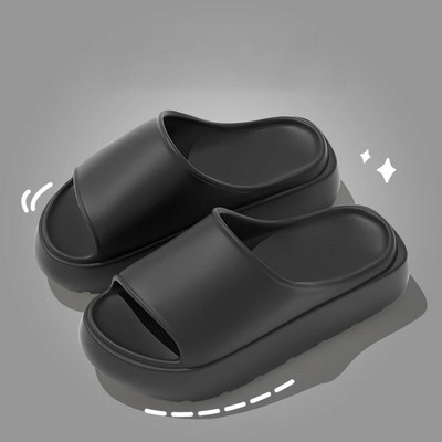 Jauns modes bikses vienkrāsains vasaras sieviešu mājas apavi omulīgi slaidi elastīgi mīkstās bikses sandales sievietēm čības čības