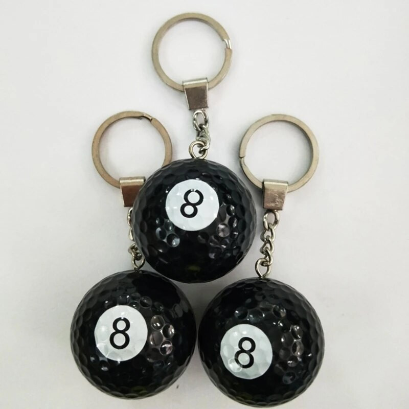 Smaidošas sejas kauliņš 8 bumbiņu atslēgu piekariņš modes auto atslēgu piekariņš piemīlīgs somiņas kulonu rotājums stussy y2k atslēgu piekariņš sievietēm vīriešu somiņas aksesuāri