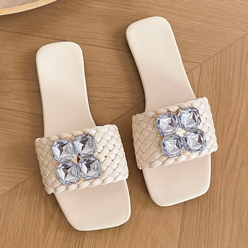 2024. gada vasara, jaunās modes sieviešu čības āra pludmales plakanas apavi sievietēm pludmales neslīdoša kleita, sieviešu čības Zapatos Mujer