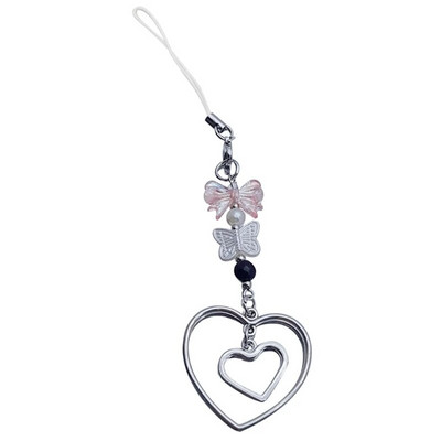 Zemeņu kulons atslēgu piekariņš Salds atslēgu piekariņš mugursomas rotājums ķiršu tauriņš atslēgu turētājs sieviešu meitenes rotaslietas ornaments