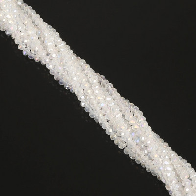 165-168 τμχ/τσάντα 2 χιλιοστών μικρές κρυστάλλινες γυάλινες χάντρες Χαλαρές χάντρες για DIY χειροτεχνία Αξεσουάρ ραπτικής ενδυμάτων