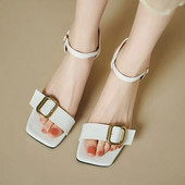 Wedges Naiste sandaalid Kõrged kontsad Kleit Kõndimisjalatsid Vabaaja sussid Suvi 2024 Uus kõndiv moedisainer hubane naiste liumäed