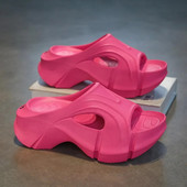 Summer Beach Wedge Platform Eva Slippers Γυναικείες Χονδρή Πλατφόρμα Εσωτερικές Διαφάνειες Σπίτι Γυναικεία ελαφριές αντιολισθητικές σαγιονάρες μπάνιου