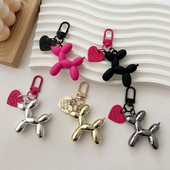 Cool Acrylic Cartoon Balloon Dog keychains Cute Y2k Bag Charms Μπρελόκ αυτοκινήτου Κοσμήματα Δώρο ζευγάρι για γυναίκες κορίτσια