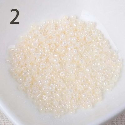 Zelta un sudraba krāsas 2 mm 3 mm 4 mm kristāla stikla starplikas, čehu sēklu krelles rotaslietām, ar rokām darinātas DIY BLUV03X