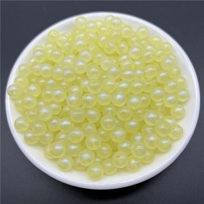 6mm 8mm 10mm akrila starplikas krelles Nāras apaļas formas krelles rotaslietu izgatavošanai DIY piekariņi Rokassprādzes Kaklarotas aksesuāri