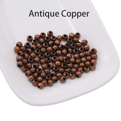 30-500 tk/partii 2-10 mm kullavärvi ümmargune vaherõngas helmeste ots metallist seemnehelmed käevõru kaelakee jaoks DIY ehete valmistamise tarvikud