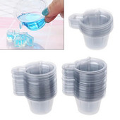 20-100Pcs 40ML Πλαστικά κύπελλα μιας χρήσης Dispenser Κιτ καλουπιού ρητίνης σιλικόνης για DIY Εργαλεία Κατασκευής Κοσμημάτων από Εποξική Ρητίνη Αξεσουάρ