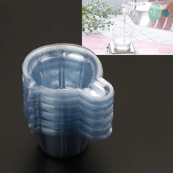 20-100Pcs 40ML Πλαστικά κύπελλα μιας χρήσης Dispenser Κιτ καλουπιού ρητίνης σιλικόνης για DIY Εργαλεία Κατασκευής Κοσμημάτων από Εποξική Ρητίνη Αξεσουάρ