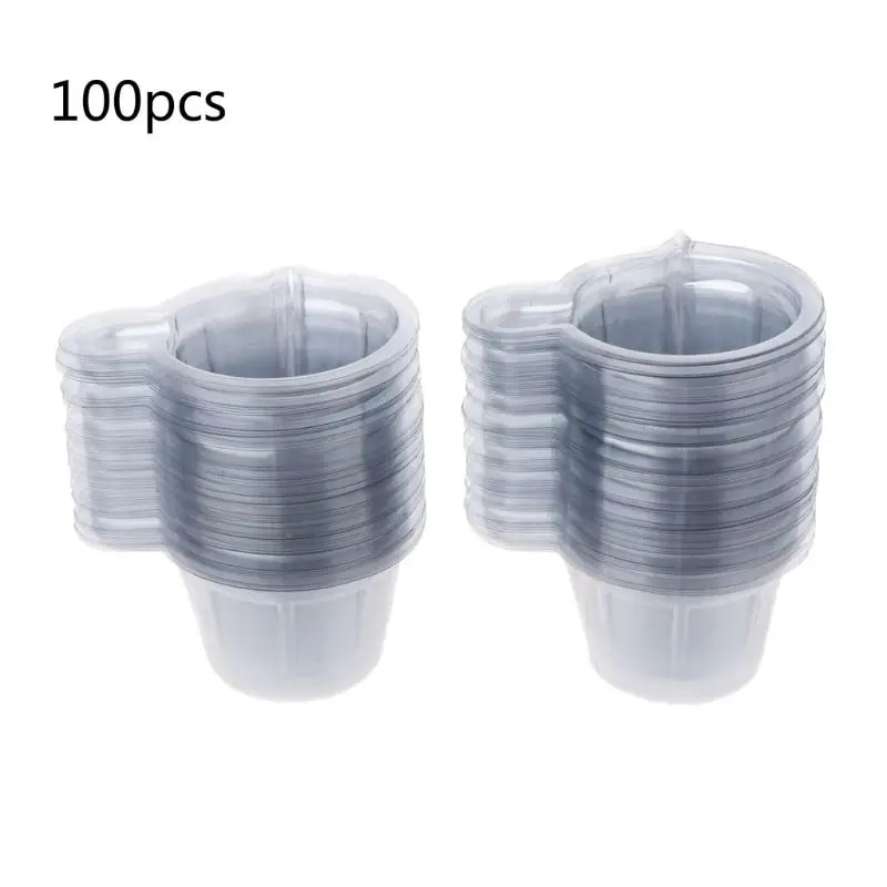 20-100Pcs 40ML Πλαστικά κύπελλα μιας χρήσης Dispenser Κιτ καλουπιού ρητίνης σιλικόνης για DIY Εργαλεία Κατασκευής Κοσμημάτων από Εποξική Ρητίνη Αξεσουάρ