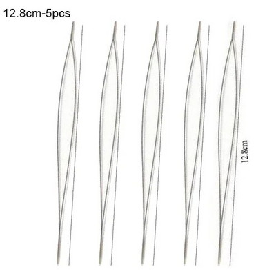 5/6kom Otvorene igle za perle Igle Zakrivljene igle Perle Narukvica Ogrlica DIY Alati za izradu nakita Ručno izrađena igla za uvlačenje konca