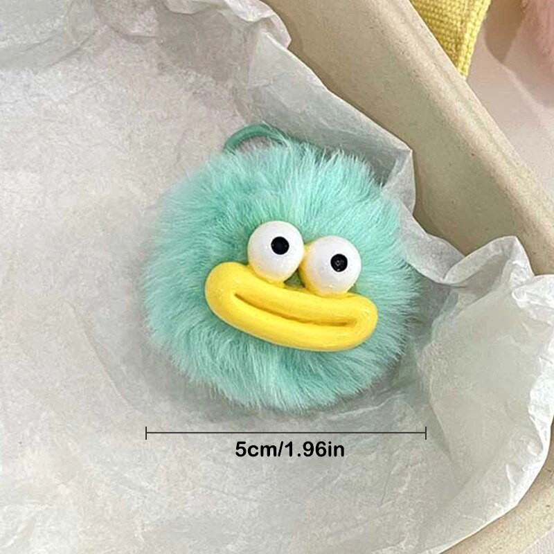 Desas Mute Matu Bumba Atslēgu piekariņš Smieklīgs Plīša Lelles Kulons Atslēgu piekariņš Piekariņi Mugursoma Automašīnas Dekorēšanas Soma Aksesuāri