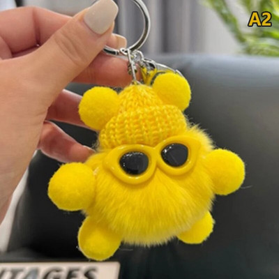 Μίνι Ρεξ Κουνέλι Μπρελόκ Χνουδωτά Μπρελόκ Μπρελόκ Pom Pom Μπρελόκ