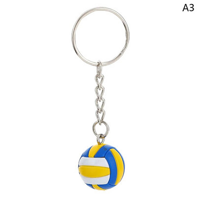 Basketbols Futbols Atslēgu piekariņš Jauns Modes Sporta Atslēgu piekariņš Automašīnas kulons mīļākajam sportista dāvanai puiša dzimšanas dienas rotaslietas