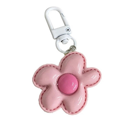 Gradients/vienkrāsains Star Charm atslēgu piekariņš jauks kulons automašīnas atslēgu piekariņš mugursomas dekorēšana modes soma šarmu rotaslieta dāvana