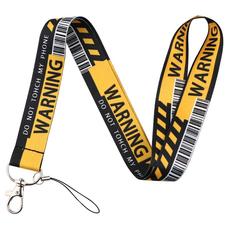 FI18 virves siksna atslēgu piekariņš kakla štrope Dāvanas studentiem atslēgas garais tālrunis USB piekārtiem rotājumi pret pazaudēšanu pakaramo virvi Mode