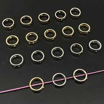 20 τμχ/παρτίδα Love Heart Hollow Χρυσό Χρώμα Ασημί Χρώμα CCB Loose Spacer Beads for Jewelry Making DIY κολιέ βραχιόλι