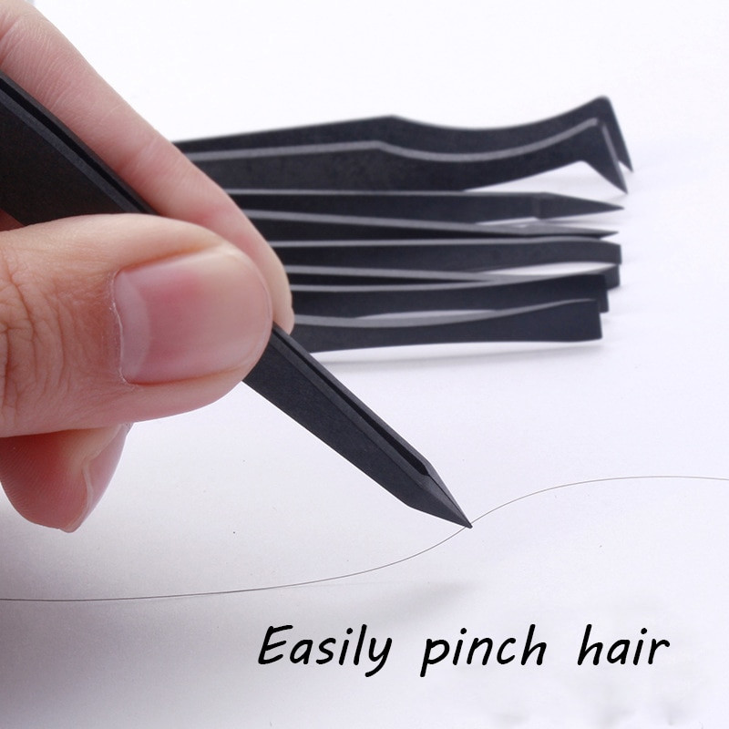 4/8 gab epoksīda sveķu rotaslietu instrumentu komplekts pincetes Antistatiskas plastmasas precizitāte priekš DIY epoksīdsveķu veidņu rotaslietu komponentu piederumi