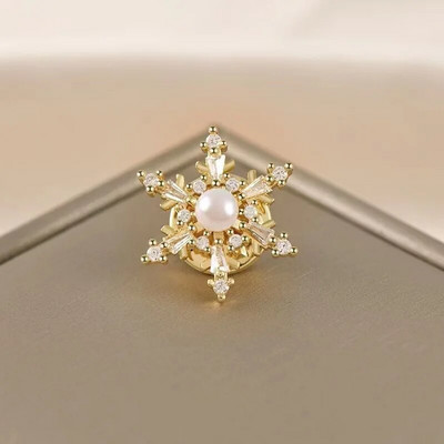 Modni set broševa Ženski broševi s cvjetnom mašnom Metalna igla protiv odsjaja Fiksne igle za odjeću Džemper Kaput Odjevni dodaci