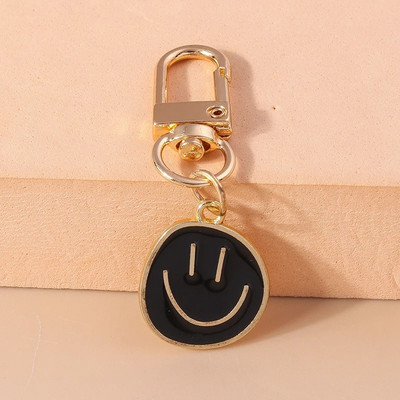 Χαριτωμένο Smile Face Μπρελόκ Emoticon Μπρελόκ Μπρελόκ μενταγιόν για άντρες Γυναικείες θήκες για μπρελόκ Τσάντα κουλούρια Κρεμαστά κοσμήματα DIY Δώρα