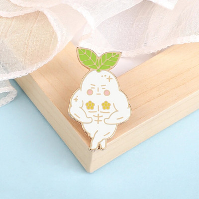 Uguns dēmons Kalcifers Emaljas Piespraudes Cute Magic Fire Elf Malka Anime Piespraudes Nozīmītes Krekls Atloks Piespraudes Rotaslietas Dāvana Draugiem Bērni