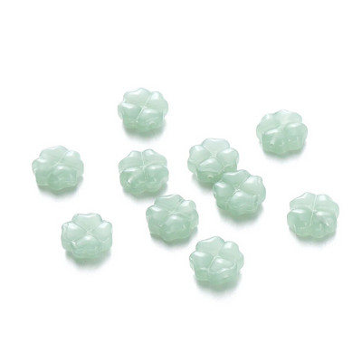 10/20 gab 10 mm čehu lampas kristāla ziedu starplikas krelles, plakanas, apaļas, vaļīgas krelles DIY rotaslietu izgatavošanas piederumi.