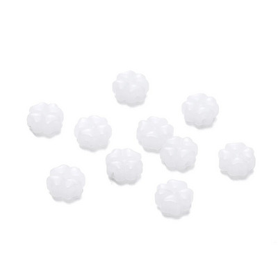 10/20 gab 10 mm čehu lampas kristāla ziedu starplikas krelles, plakanas, apaļas, vaļīgas krelles DIY rotaslietu izgatavošanas piederumi.