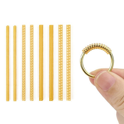 4 vnt. / rinkinys 3/5 mm žiedo dydžio reguliatorius, skirtas atsilaisvinusiems žiedams.