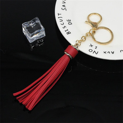 Izsmalcināta gara PU ādas pušķu atslēgu ķēde Luksusa bārkstis soma Rotājumi Aksesuāri Automašīnas Piekariņš Atslēgu piekariņš Viduklis Maks Atslēgu piekariņš