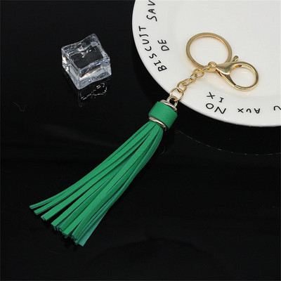 Izsmalcināta gara PU ādas pušķu atslēgu ķēde Luksusa bārkstis soma Rotājumi Aksesuāri Automašīnas Piekariņš Atslēgu piekariņš Viduklis Maks Atslēgu piekariņš