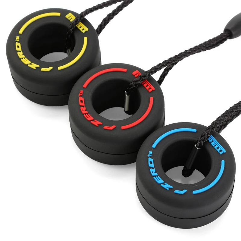 Új divatos autós kulcstartó gumiabroncs kulcstartó medál Ajándék Peugeot-hoz 208 3008 5008 408 2008 308 508 306 407 807 Partner