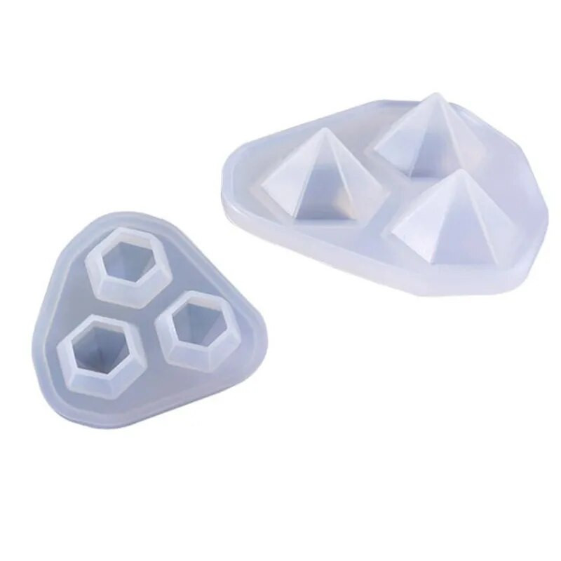 1 buc/lot matriță din silicon cu pandantiv mic cu diamant pentru rășină, bricolaj, artizanat epoxidic pentru fabricarea de bijuterii, instrumente de bijuterii, matriță din rășină