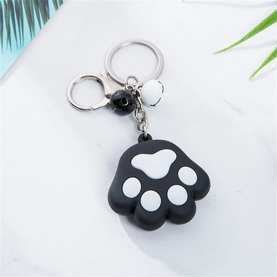 Μπρελόκ Kawaii Cat Claw Κρεμαστό μπρελόκ με πόδι ζώου για γυναικεία τσάντα τσάντα πλάτης Γούρι Αξεσουάρ αυτοκινήτου Δώρο κοσμήματα για πάρτι