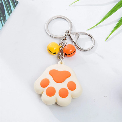 Μπρελόκ Kawaii Cat Claw Κρεμαστό μπρελόκ με πόδι ζώου για γυναικεία τσάντα τσάντα πλάτης Γούρι Αξεσουάρ αυτοκινήτου Δώρο κοσμήματα για πάρτι