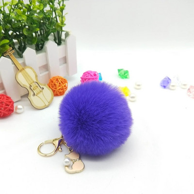 Χαριτωμένο ροζ γούνα γάτας Μπρελόκ ψεύτικο γούνινο μπρελόκ Μπρελόκ Χνουδωτό Πομπον Μπρελόκ Μπρελόκ Μπρελόκ Μπρελόκ Llaveros Chaveiros Μπρελόκ