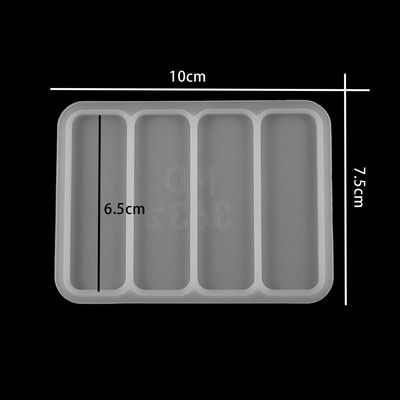 Καλούπια σιλικόνης για φουρκέτα για εργαλεία κατασκευής κοσμημάτων DIY Χειροτεχνία με ρητίνη UV Γεωμετρικά αξεσουάρ μαλλιών πολλαπλών σχημάτων Καλούπι εποξειδικής ρητίνης