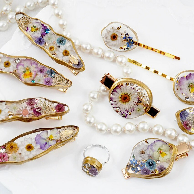 Καλούπια σιλικόνης για φουρκέτα για εργαλεία κατασκευής κοσμημάτων DIY Χειροτεχνία με ρητίνη UV Γεωμετρικά αξεσουάρ μαλλιών πολλαπλών σχημάτων Καλούπι εποξειδικής ρητίνης