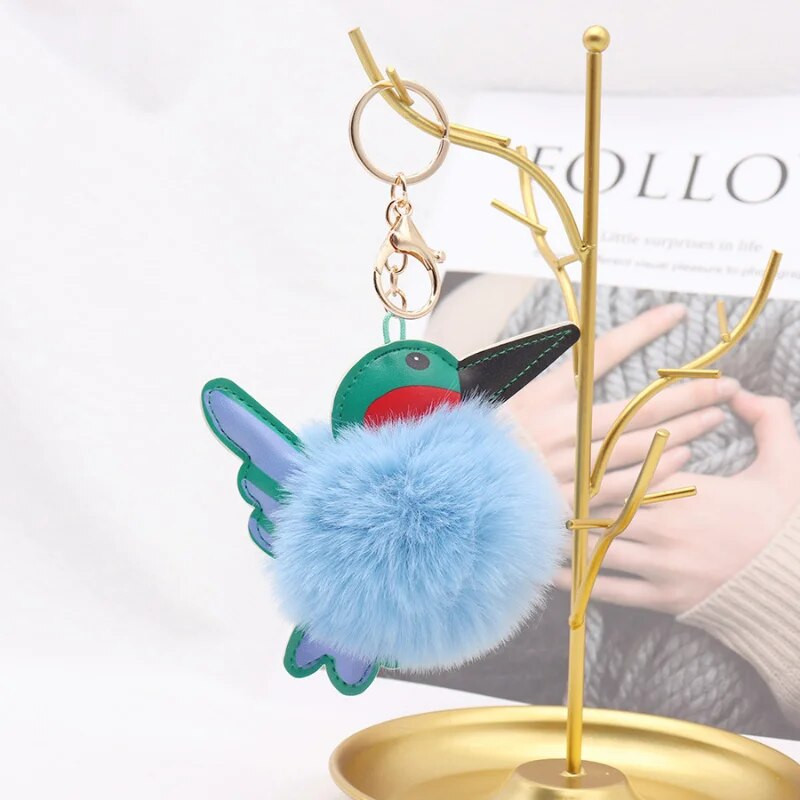 2023. Djetlić u obliku plišane lopte, privjesak za ključeve, torba, privjesak, ruksak za auto s PU kožom, privjesak za žene i muškarce