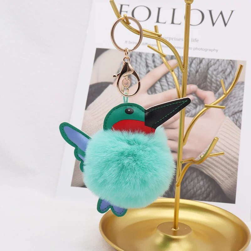 2023. Djetlić u obliku plišane lopte, privjesak za ključeve, torba, privjesak, ruksak za auto s PU kožom, privjesak za žene i muškarce