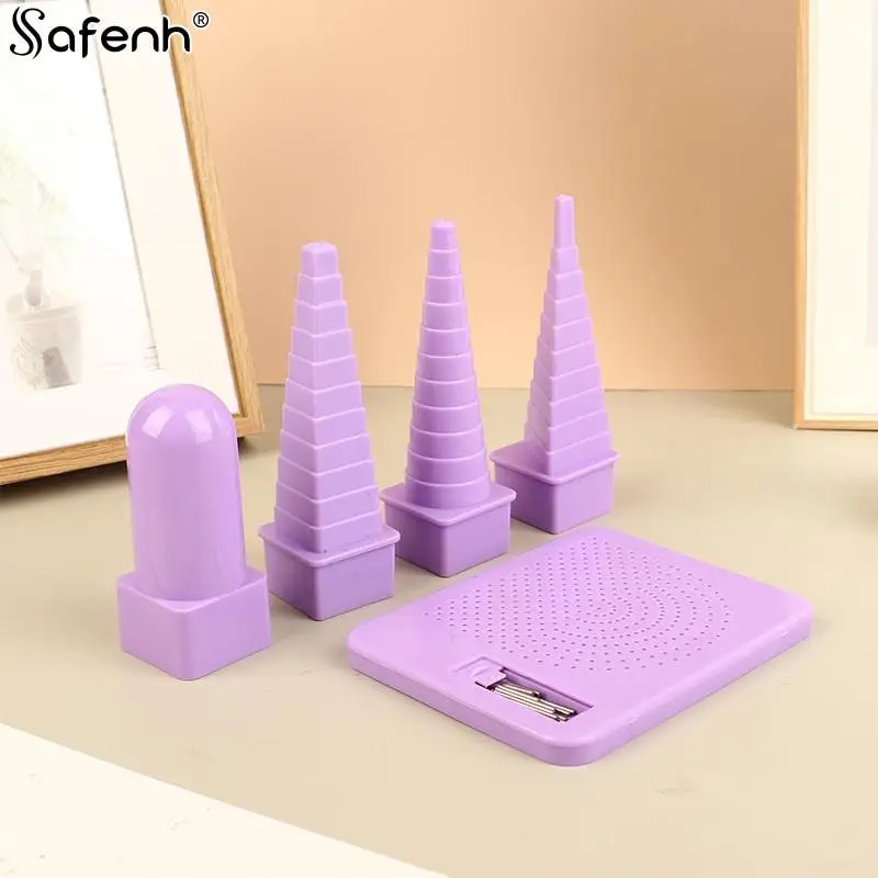 Spirālveida veidotājs 3 formas serdeņa stieple Ātri apaļš kvadrātveida trīsstūris spirālveida veidotājs veltnis Quilling modelēšanas rīki Rotaslietu izgatavošanas rīki