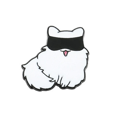 Japānas anime Jujutsu Kaisen Yuta Okkotsu Pin Gojo Satoru Cats Emaljas Piespraude Jauka Manga Žetona atloka piespraude mugursomas aksesuāriem